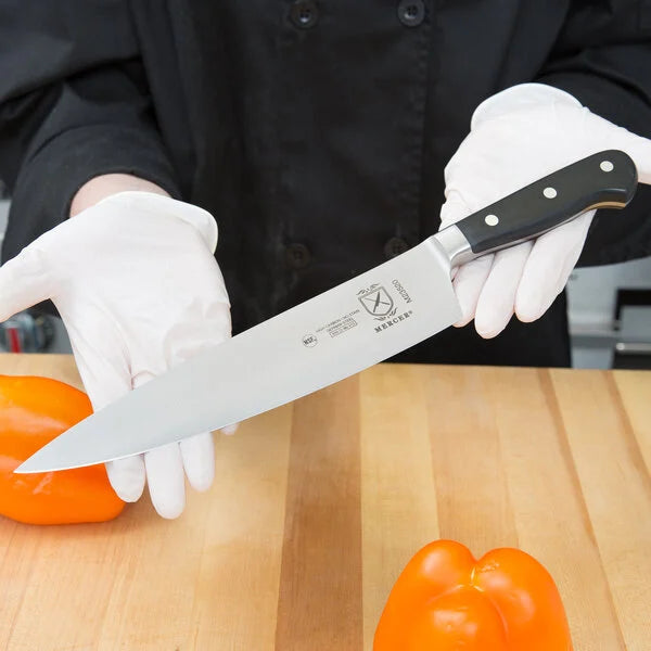 Cuchillo de chef forjado y remachado Mercer Culinary Renaissance® de 9 pulgadas, modelo M23520