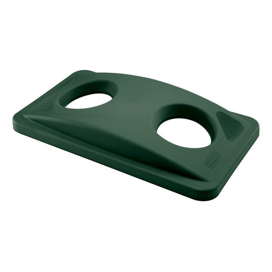 Tapa Rubbermaid para Reciclaje de Botellas verde