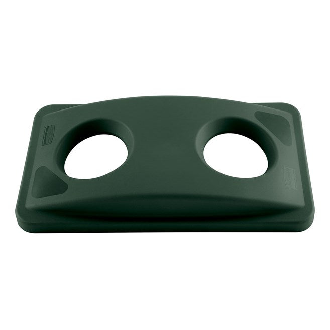Tapa Rubbermaid para Reciclaje de Botellas verde