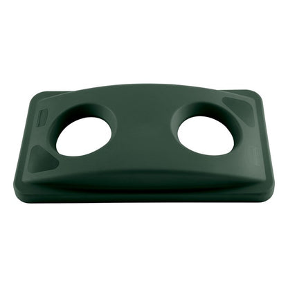 Tapa Rubbermaid para Reciclaje de Botellas verde