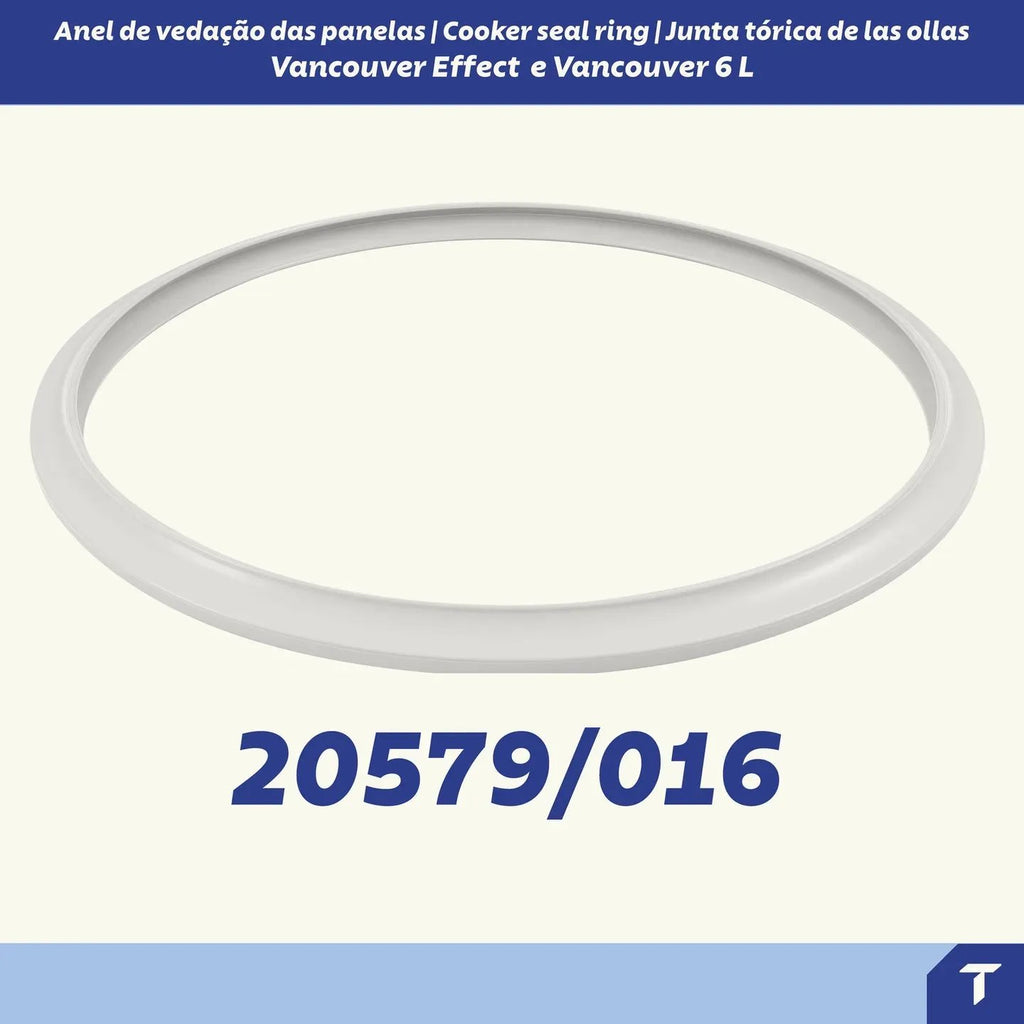 Anillo de sellado blanco para olla de presión Vancouver