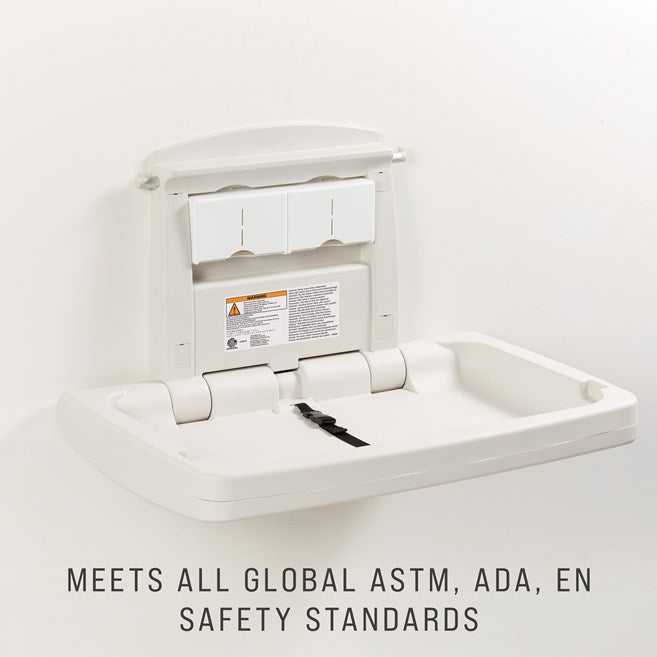 Estación para Cambio de Bebé Rubbermaid Horizontal