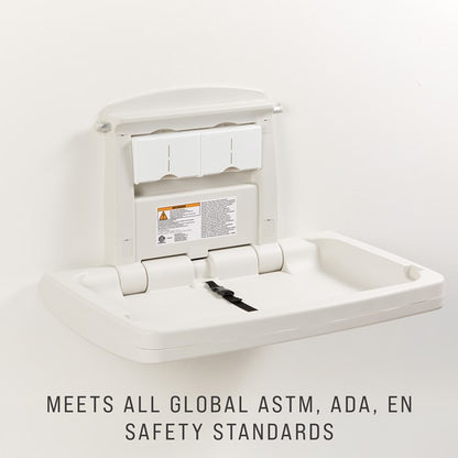 Estación para Cambio de Bebé Rubbermaid Horizontal