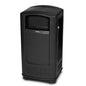 Basurero Rubbermaid Plaza Negro 35 Galones