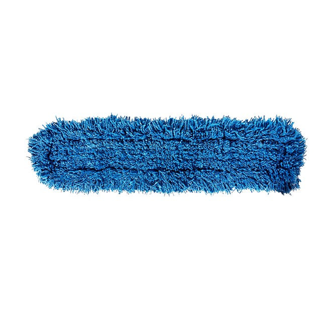 Mopa sintética de 91 cm (36") con asas retorcidas, color azul.