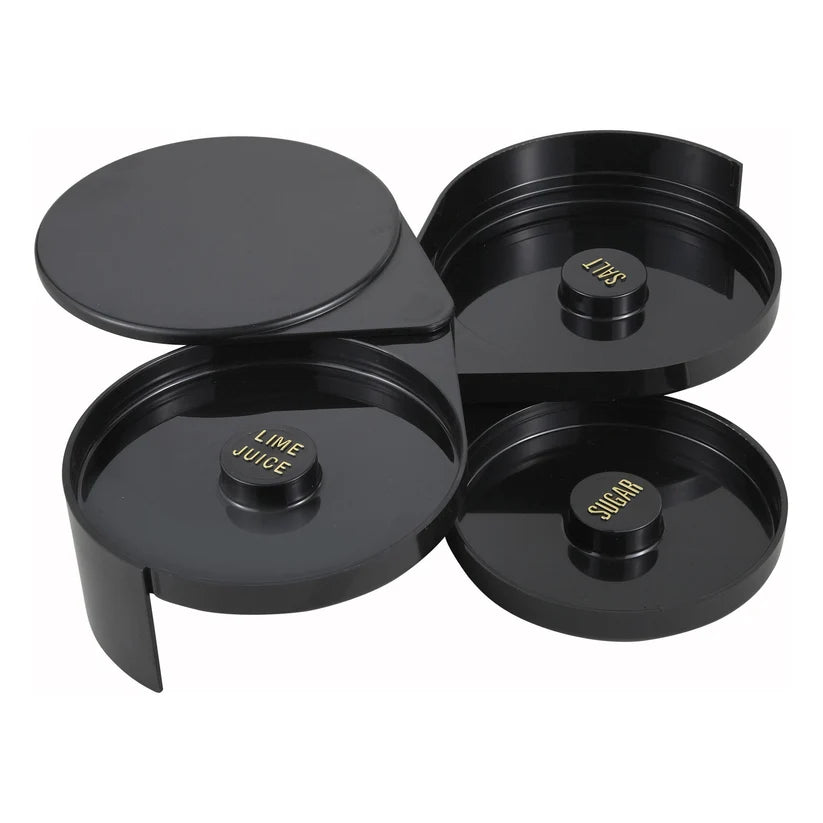 Bordeador de vasos de 3 niveles