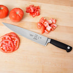 Cuchillo de chef forjado Mercer Culinary Genesis® de 10"  con hoja de espiga completa M20610