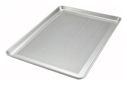 ALXP-1826P - Bandeja de aluminio perforada con borde cerrado
