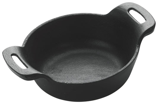 Mini sartén redonda de hierro fundido FireIron de 12 oz y 5-1/8"