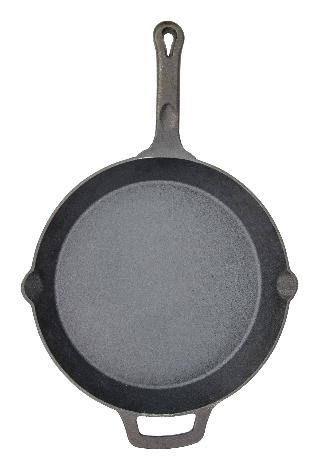 Sartén de hierro fundido FireIron de 30 cm con mango auxiliar