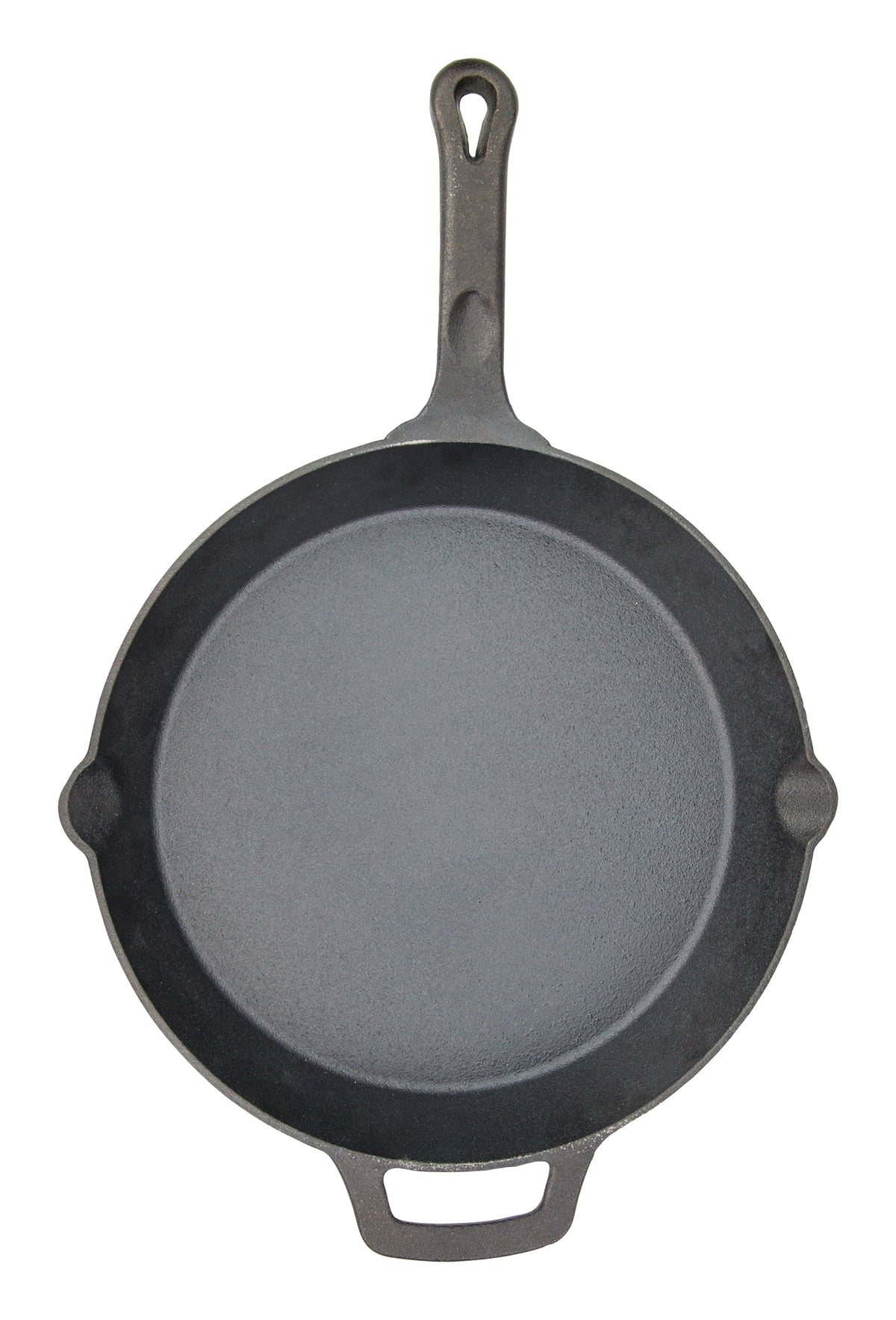 Sartén de hierro fundido FireIron de 30 cm con mango auxiliar