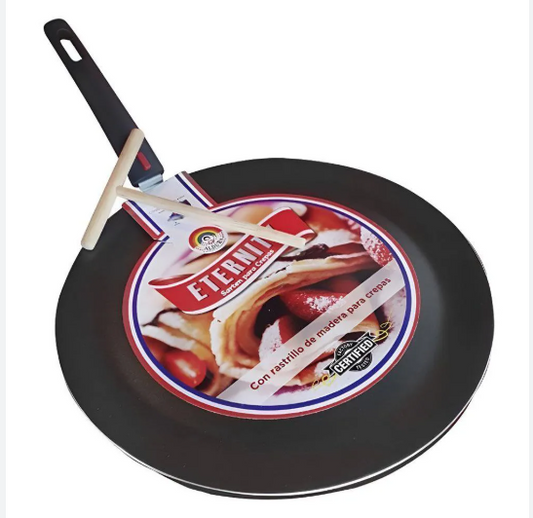 Sartén para Crepas No.28 con Rastrillo