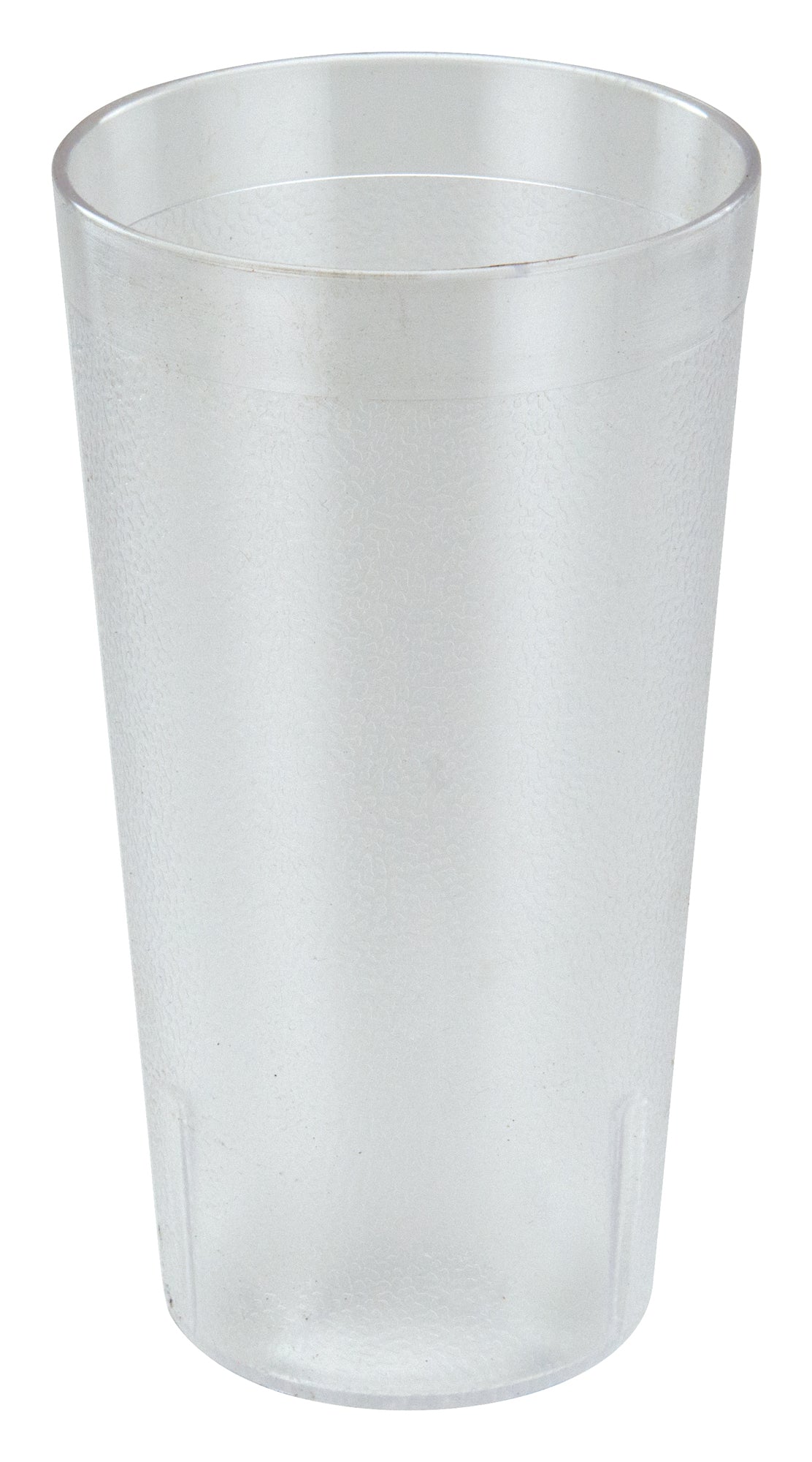 Vasos texturizados con textura 16 ONZ - 473 ml, transparentes (DOCENA)