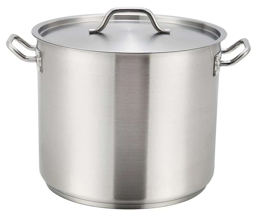 Olla grande de acero inoxidable