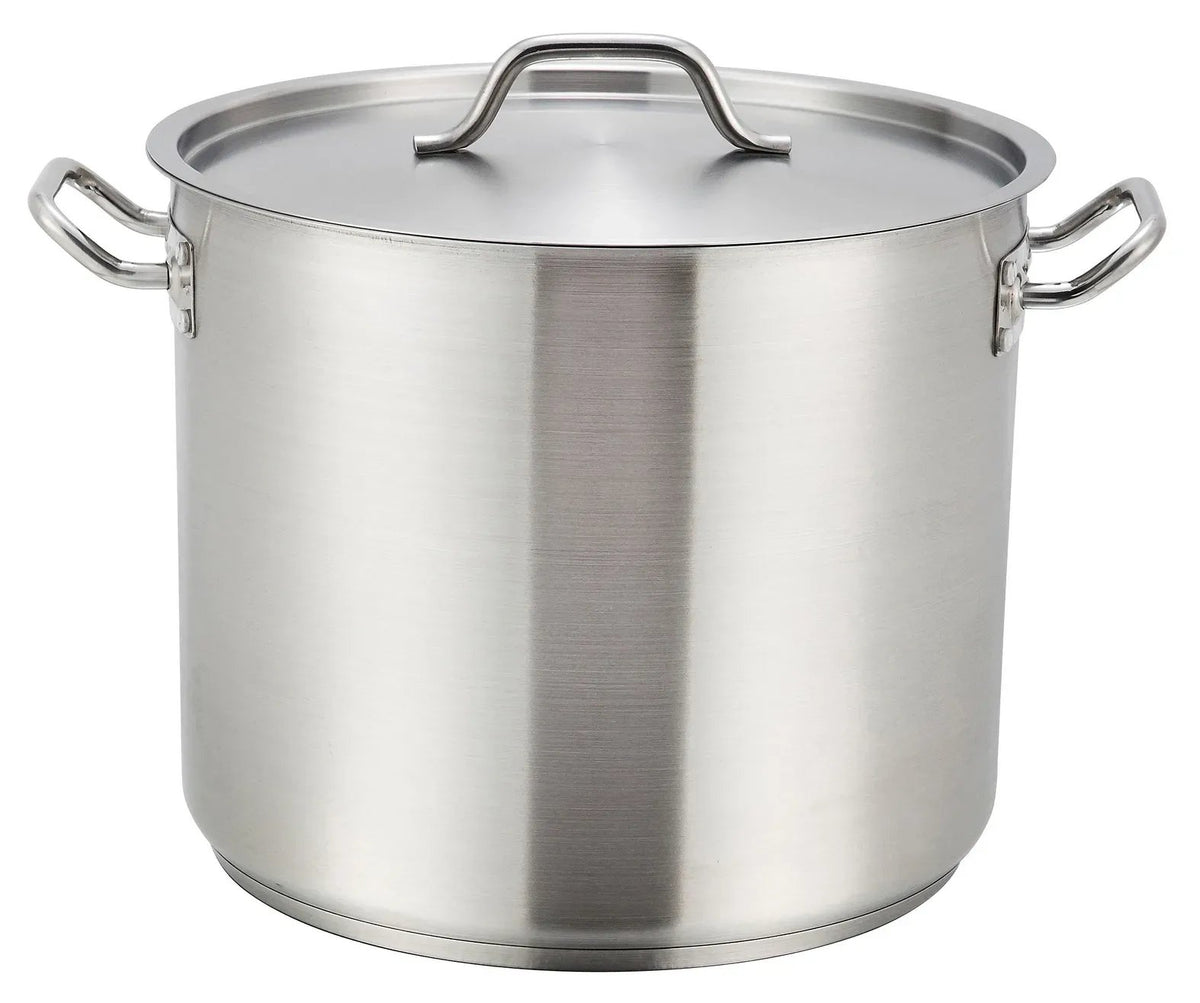 Olla grande de acero inoxidable