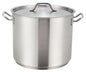 SST-60 - Olla de acero inoxidable con tapa - 60 cuartos