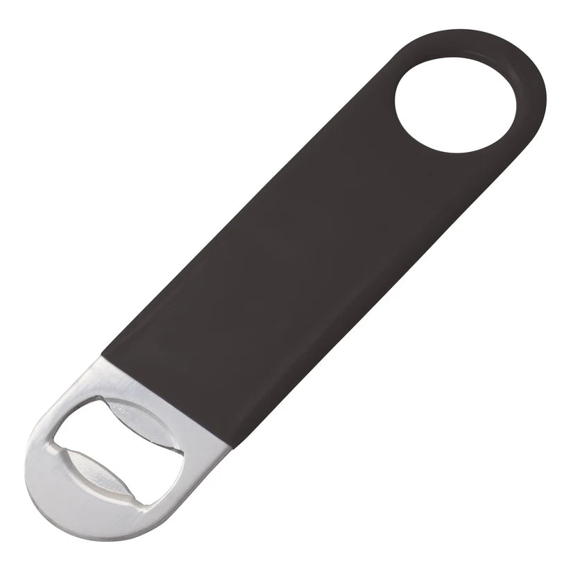 Destapador plano de acero inoxidable - Negro