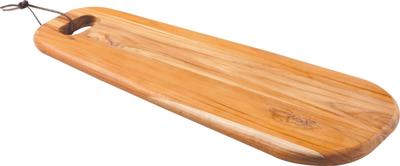 Tabla de antipasto de madera de teca Tramontina Provence, 48 x 19 cm