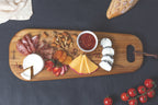 Tabla de antipasto de madera de teca Tramontina Provence, 48 x 19 cm