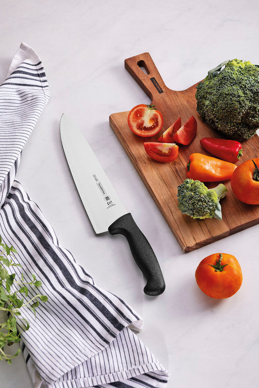 Cuchillo para carne Tramontina Professional Master de 10" con hoja de acero inoxidable y mango de polipropileno negro 24609/000