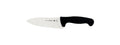 Cuchillo Tramontina con hoja de acero inoxidable y mango negro ergonomico