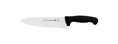 Cuchillo para carne Tramontina Professional Master de 8" con hoja de acero inoxidable y mango de polipropileno negro.24609/008