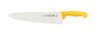 Cuchillo para carne Tramontina Professional Master de 30 cm con hoja de acero inoxidable y mango de polipropileno amarillo. 24609/052