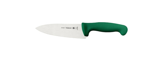 Cuchillo Tramontina con mango verde