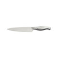 Cuchillo de acero inoxidable con mango metálico textur