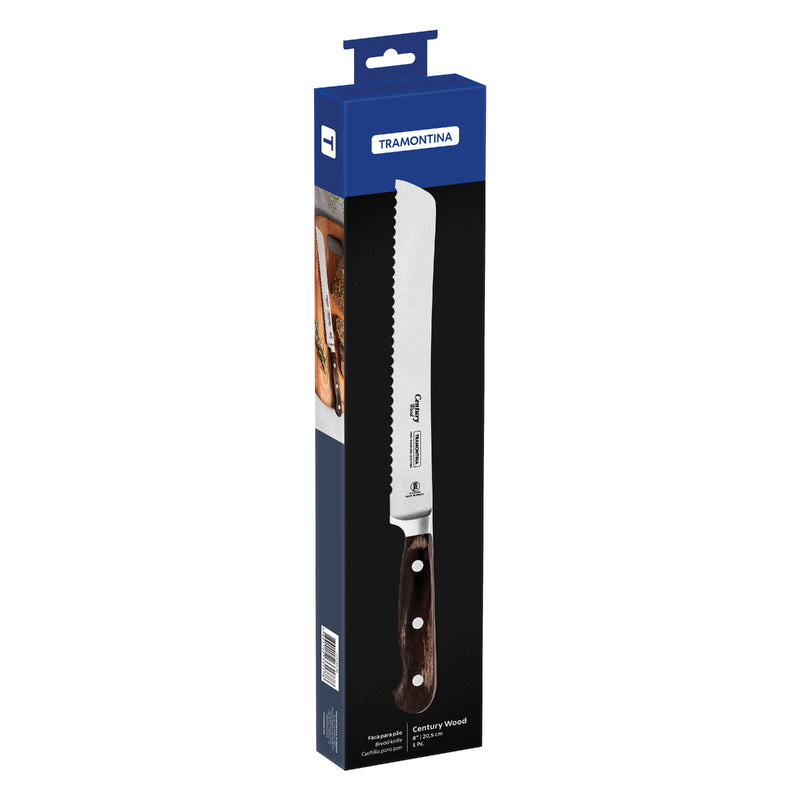 Cuchillo de pan Tramontina Century Wood