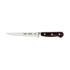 Cuchillo Tramontina Century Wood con hoja de acero inoxidable y mango de madera oscura con tres remaches