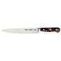 Cuchillo multiusos Tramontina Century Wood con hoja de acero inoxidable y mango de madera marrón tratada, 8"