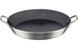 Paellera profesional de aluminio Tramontina con revestimiento interior antiadherente Starflon Premium y acabado exterior lijado, 60 cm, 18,2 L
