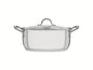 Cacerola baja de acero inoxidable Tramontina Opus con triple fondo, 30 cm, 8,5 L
