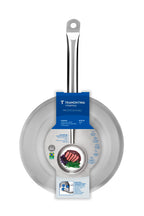 Sartén profesional Tramontina de acero inoxidable, poco profunda, con triple fondo y asa, 20 cm, 1,1 L