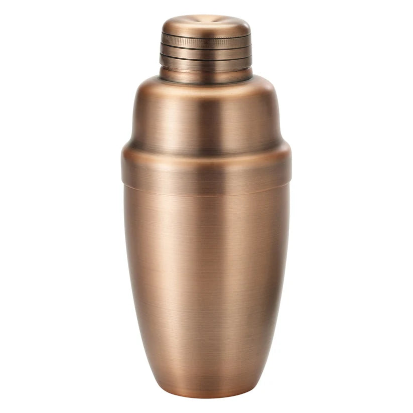Coctelera After5 de 473 ml (16 oz), juego de 3 piezas, cobre antiguo